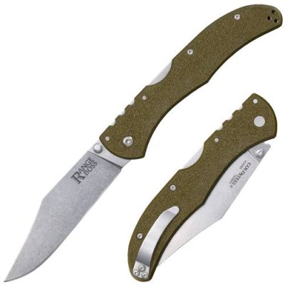 Нож складной Cold Steel Range Boss, сталь 4034SS, рукоять zytel, od green / Раскладные | Товары для дома | V4.Ru: Маркетплейс