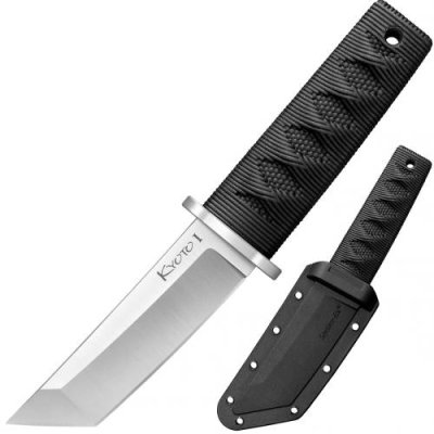 Нож с фиксированным клинком Cold Steel Kyoto I Tanto, сталь 8Cr13MoV, рукоять Kray-Ex, black / Танто | Товары для дома | V4.Ru: Маркетплейс