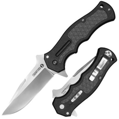 Нож складной Cold Steel Crawford Model 1 Black, сталь 1.4116, рукоять zytel, black / Раскладные | Товары для дома | V4.Ru: Маркетплейс