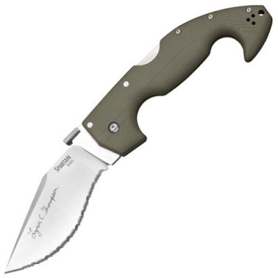 Нож складной Cold Steel Spartan Lynn Thompson Signature, сталь S35VN, рукоять G10, olive / Раскладные | Товары для дома | V4.Ru: Маркетплейс