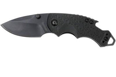 Нож складной Shuffle - KERSHAW 8700BLK, сталь 8Cr13MoV c покрытием BlackOxide, рукоять текстурированный термопластик GFN / Раскладные | Товары для дома | V4.Ru: Маркетплейс