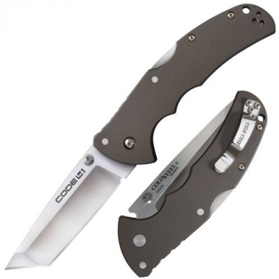 Складной нож Code-4 Tanto Point - Cold Steel 58PT, сталь CPM-S35VN, рукоять алюминий / Раскладные | Товары для дома | V4.Ru: Маркетплейс