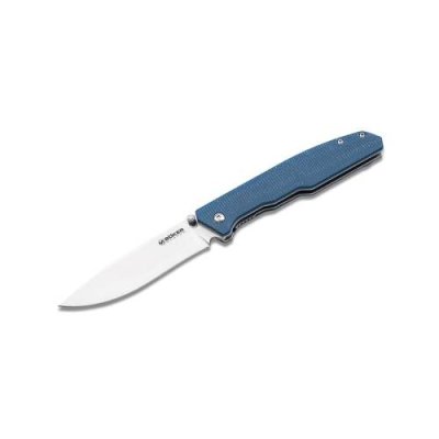 Складной нож Boker Deep Blue Canvas, сталь 440А, рукоять микарта / Подарки охотнику | Товары для дома | V4.Ru: Маркетплейс