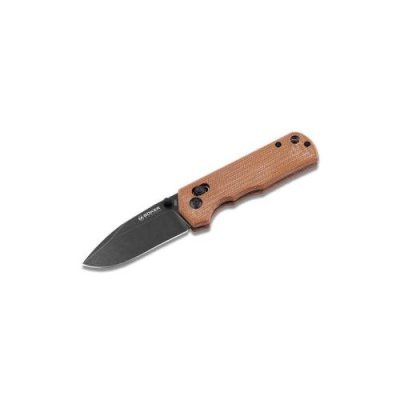 Складной нож Boker Rockstub Brown Micarta, сталь 440B Black Stonewash, рукоять микарта / Раскладные | Товары для дома | V4.Ru: Маркетплейс