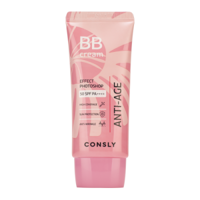 Consly PHOTOSHOP Snail + Peptides Anti-Aging BB cream / ВВ крем | Товары для красоты | V4.Ru: Маркетплейс