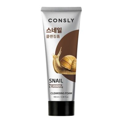 Consly Snail Mucus Regenerating Creamy Cleansing Foam / Пенка | Товары для красоты | V4.Ru: Маркетплейс