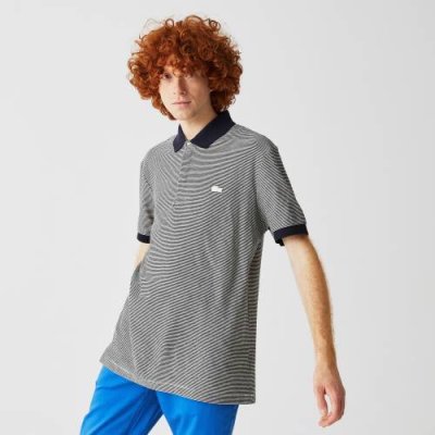 Мужское поло Lacoste Regular Fit из хлопка и льна / Поло | Одежда, обувь и аксессуары | V4.Ru: Маркетплейс