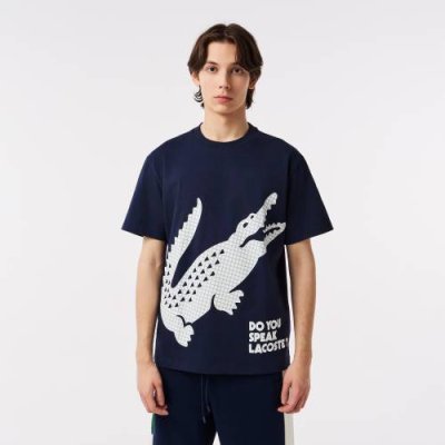 Футболка Lacoste X Jean-Michel Tixier Unisex / Футболки | Одежда, обувь и аксессуары | V4.Ru: Маркетплейс