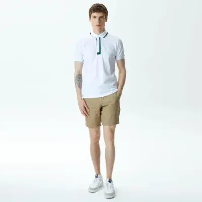 Мужские льняные шорты Lacoste Regular Fit / Нижнее белье и шорты | Одежда, обувь и аксессуары | V4.Ru: Маркетплейс