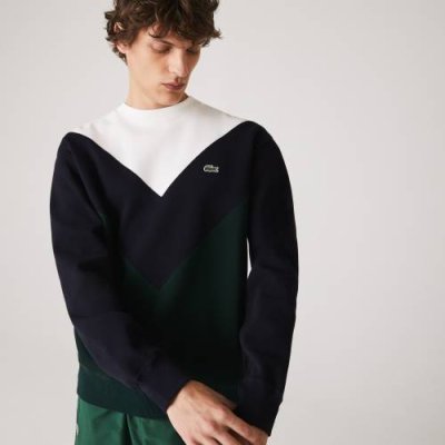 Мужская толстовка Lacoste Colorblock / Толстовки | Одежда, обувь и аксессуары | V4.Ru: Маркетплейс