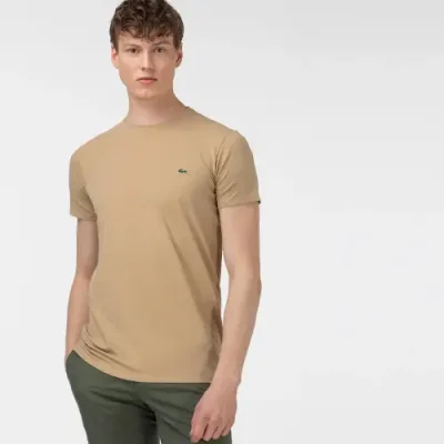 Мужская футболка Lacoste Slim Fit / Футболки | Одежда, обувь и аксессуары | V4.Ru: Маркетплейс