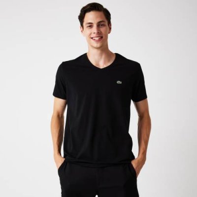 Мужская футболка Lacoste Slim Fit / Футболки | Одежда, обувь и аксессуары | V4.Ru: Маркетплейс