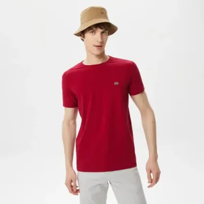 Мужская футболка Lacoste Slim Fit / Футболки | Одежда, обувь и аксессуары | V4.Ru: Маркетплейс