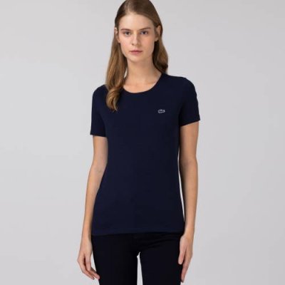 Женская футболка Lacoste Slim Fit / Футболки | Одежда, обувь и аксессуары | V4.Ru: Маркетплейс