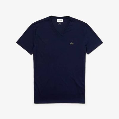 Мужская футболка Lacoste Slim Fit / Футболки | Одежда, обувь и аксессуары | V4.Ru: Маркетплейс