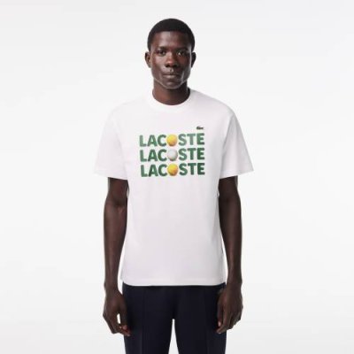 Мужская футболка Lacoste Regular Fit / Футболки | Одежда, обувь и аксессуары | V4.Ru: Маркетплейс