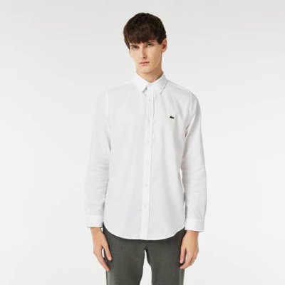 Мужская рубашка Lacoste Slim Fit / Рубашки | Одежда, обувь и аксессуары | V4.Ru: Маркетплейс