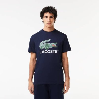 Мужская хлопковая футболка Lacoste / Футболки | Одежда, обувь и аксессуары | V4.Ru: Маркетплейс