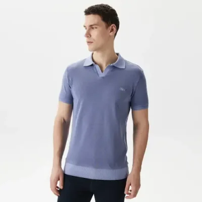 Мужское хлопковое поло Lacoste Regular Fit / Поло | Одежда, обувь и аксессуары | V4.Ru: Маркетплейс