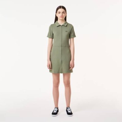 Платье Lacoste на молнии с воротником поло / Платья и юбки | Одежда, обувь и аксессуары | V4.Ru: Маркетплейс