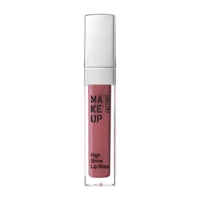 MAKE UP FACTORY Блеск с эффектом влажных губ, 56 древесный розовый / High Shine Lip Gloss 6,5 мл / Блески | Товары для красоты | V4.Ru: Маркетплейс