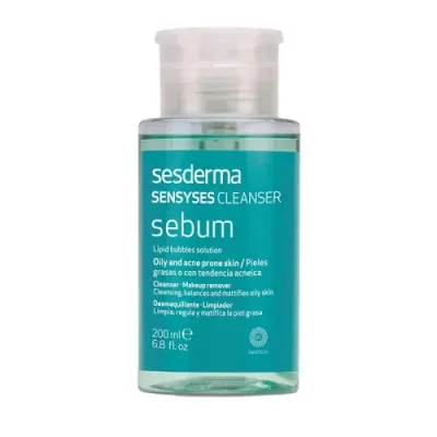 SESDERMA Лосьон липосомальный для снятия макияжа, для жирной и склонной к акне кожи / SENSYSES Cleanser SEBUM 200 мл / Лосьоны | Товары для красоты | V4.Ru: Маркетплейс