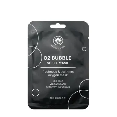 NAME SKIN CARE Маска тканевая ультраочищающая пузырьковая / O2 BUBBLE SHEET MASK 25 гр / Маски | Товары для красоты | V4.Ru: Маркетплейс