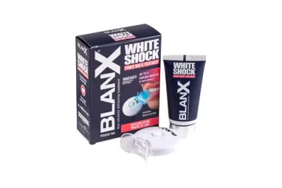 BLANX Паста зубная отбеливающая + световой Led активатор / BlanX White Shock Power White Treatment + Led Bite 50 мл / Зубные пасты | Товары для красоты | V4.Ru: Маркетплейс