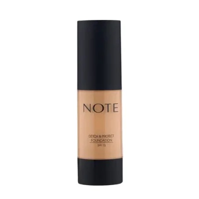 NOTE COSMETICS Основа тональная защитная с детокс-эффектом 116 / DETOX AND PROTECT FOUNDATION SPF15 30 мл / Тональные основы | Товары для красоты | V4.Ru: Маркетплейс