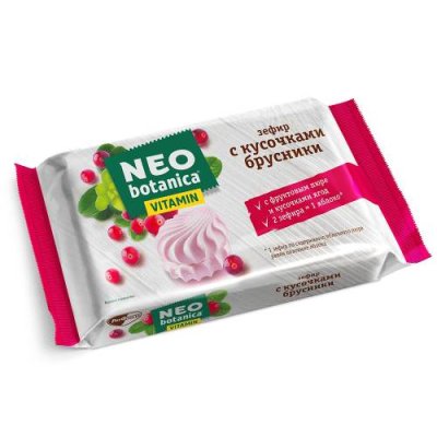 Зефир Neo-botanica Vitamin, с кусочками брусники, 250 гр / Зефир | Продукты питания | V4.Ru: Маркетплейс