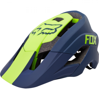 Козырек к шлему Fox Metah Visor Navy, сине-желтый, пластик, 2016, 17143-007-OS / Аксессуары для велошлема | Спорт и отдых | V4.Ru: Маркетплейс