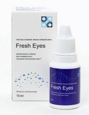 Капли Офтальмикс Био Fresh Eyes 15 мл / Растворы, капли и гели для глаз | Аптека | V4.Ru: Маркетплейс