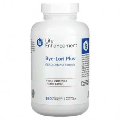 Life Enhancement, Bye-Lori Plus, 180 капсул / Препараты для ЖКТ | Аптека | V4.Ru: Маркетплейс