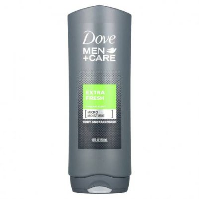 Dove, Men + Care, гель для душа и тела, свежесть, 532 мл (18 жидк. Унций) / Мужской гель для ванны и душа | Аптека | V4.Ru: Маркетплейс