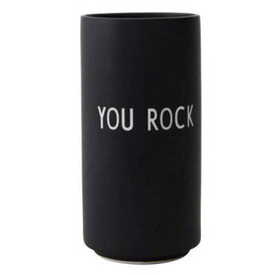 Design Letters Ваза "You Rock" 11 см Black Favourite Design Letters / Вазы | Товары для дома | V4.Ru: Маркетплейс