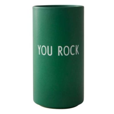 Design Letters Ваза "You Rock" 11 см Grass Green Favourite Design Letters / Вазы | Товары для дома | V4.Ru: Маркетплейс