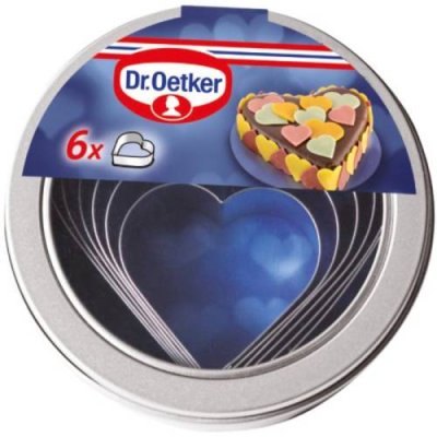 Dr. Oetker Формочки для вырезания из бисквитного теста "Cердце" набор 6 шт Dr. Oetker / Формочки для печенья | Товары для дома | V4.Ru: Маркетплейс