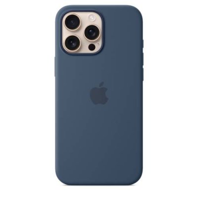 Чехол-накладка Silicone Case with MagSafe для iPhone 16 Pro (Dark Blue) / для iPhone 16 Pro | Электроника | V4.Ru: Маркетплейс