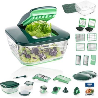 Genius Кухонная терка 32 предмета Nice Dicer Chef Deluxe Genius / Терки | Товары для дома | V4.Ru: Маркетплейс