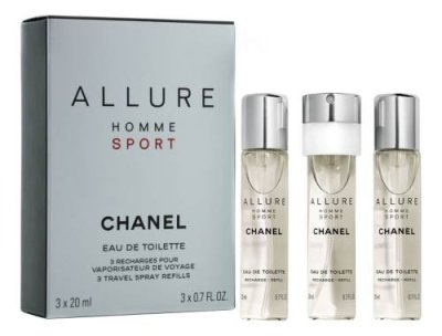 Allure Homme Sport: туалетная вода 3*20мл запаска / Наборы | Товары для красоты | V4.Ru: Маркетплейс