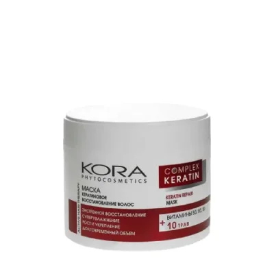 KORA Маска кератиновое восстановление волос / Active Hair Therapy 300 мл / Маски | Товары для красоты | V4.Ru: Маркетплейс