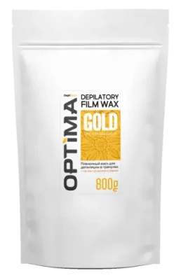 DEPILTOUCH PROFESSIONAL Воск пленочный в гранулах, с маслом сандалового дерева / OPTIMA GOLD 800 г / Воски | Товары для красоты | V4.Ru: Маркетплейс