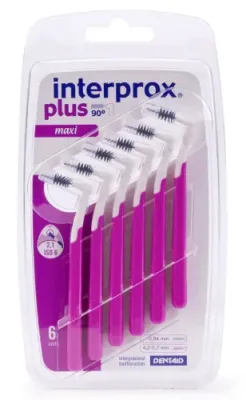 DENTAID Ершик межзубный Interprox Plus Maxi 6 шт / Ершики | Товары для красоты | V4.Ru: Маркетплейс