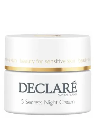 DECLARE Крем восстанавливающий ночной 5 секретов / 5 Secrets Night Cream 50 мл / Кремы | Товары для красоты | V4.Ru: Маркетплейс