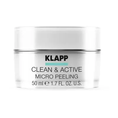 KLAPP Микропилинг / CLEAN&ACTIVE Micro Peeling 50 мл / Пилинги | Товары для красоты | V4.Ru: Маркетплейс