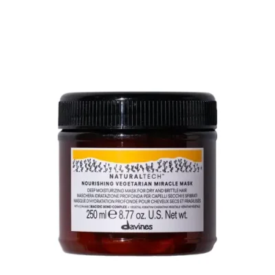 DAVINES SPA Маска интенсивно питающая для волос Вегетарианское чудо / Nourishing Vegetarian Miracle mask 250 мл / Маски | Товары для красоты | V4.Ru: Маркетплейс