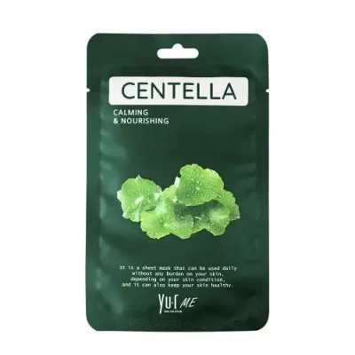 YU.R Маска для лица с экстрактом центеллы азиатской / Yu.r Me Centella Sheet Mask / Маски | Товары для красоты | V4.Ru: Маркетплейс