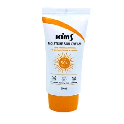 KIMS Крем увлажняющий солнцезащитный для лица / Kims Moisture Sun Cream SPF 50+ PA++++ Triple Function 50 мл / Кремы | Товары для красоты | V4.Ru: Маркетплейс