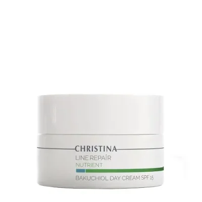 CHRISTINA Крем дневной с бакучиолом SPF15 / Line Repair Nutrient Bakuchiol Day Cream SPF15 50 мл / Кремы | Товары для красоты | V4.Ru: Маркетплейс