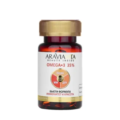 ARAVIA БАД к пище Океаника Омега 3 - 35% / Omega-3, 35% 60 капсул / Витамины и минералы | Товары для красоты | V4.Ru: Маркетплейс